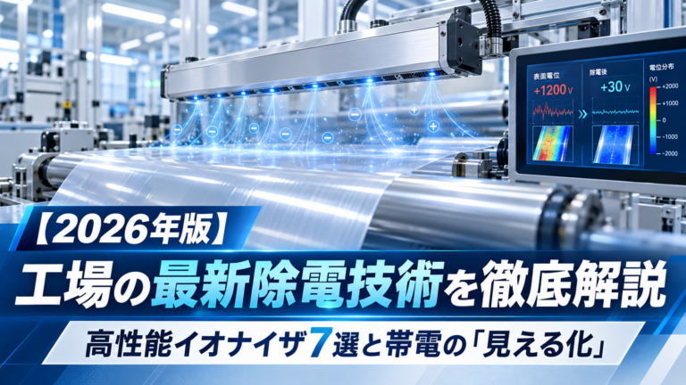 工場の最新除電技術を徹底解説